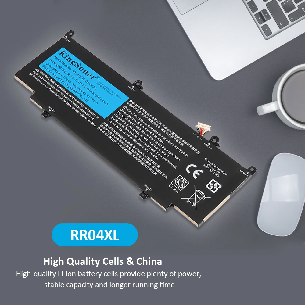 Kingsener Rr04xl L60373005 Laptop Bateria para hp Spectre X360 13-aw0900 13-aw0090ca 13-aw0003dx 13-aw0001la 13-aw0001lm 60.76wh - Imagem 3