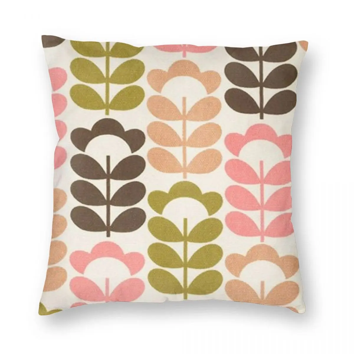 

Роскошная наволочка Orla Kiely с абстрактным рисунком Orla, мягкая декоративная подушка, чехол для дома 40x40 см