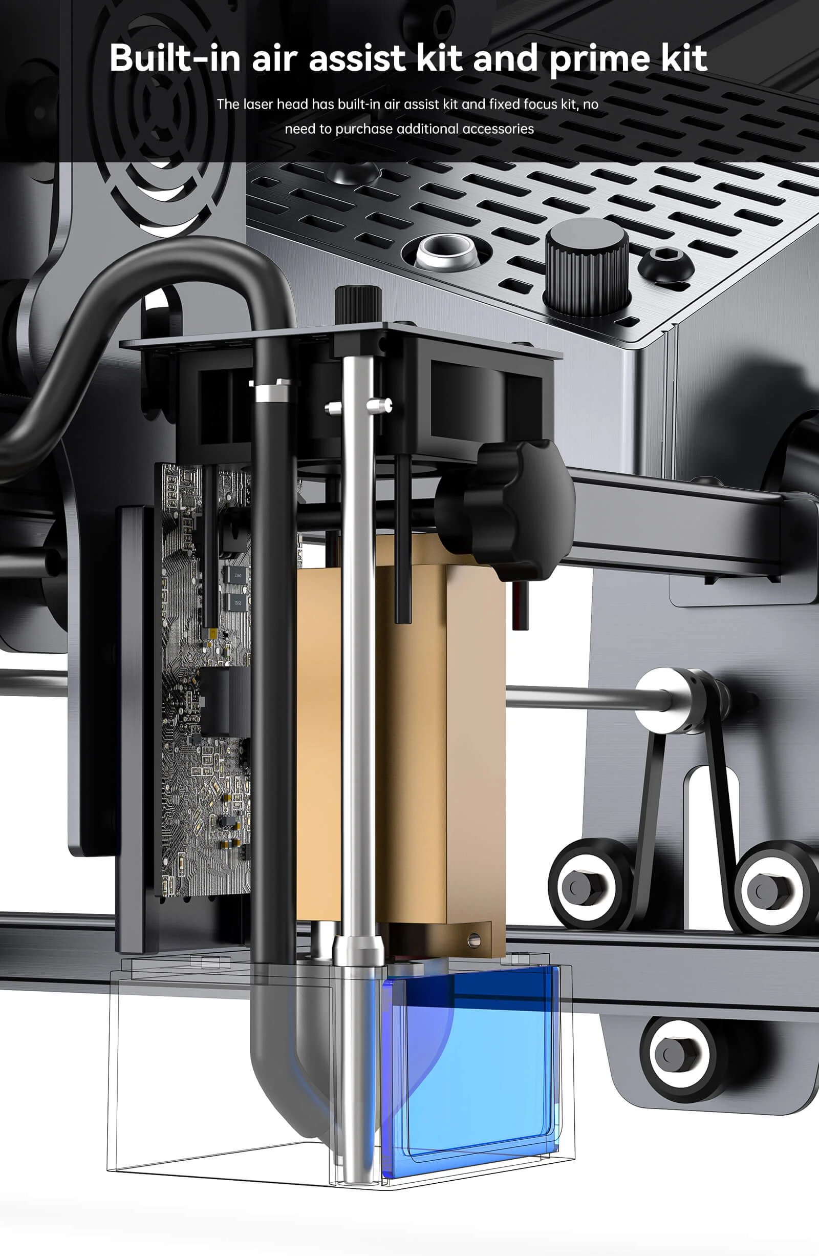 ATOMSTACK A20 S20 X20 Pro 130W Quad Laser Engraver Wood Acrylic Metal