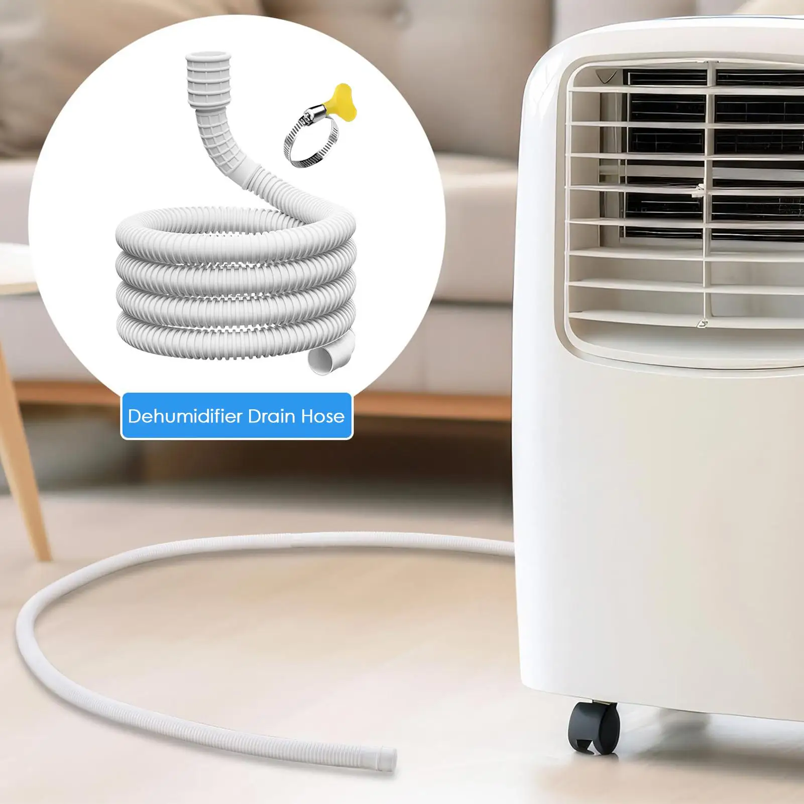 Universal Air Conditioning Drainage Hose Dehumidifier Drain Hose Corrugated Drainpipe Dehumidifier Attachment For Garden