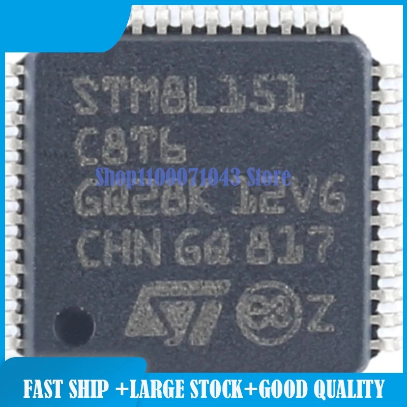 

10 шт./партия, фотовспышка STM8L151C8T6 STM8L151K4T6
