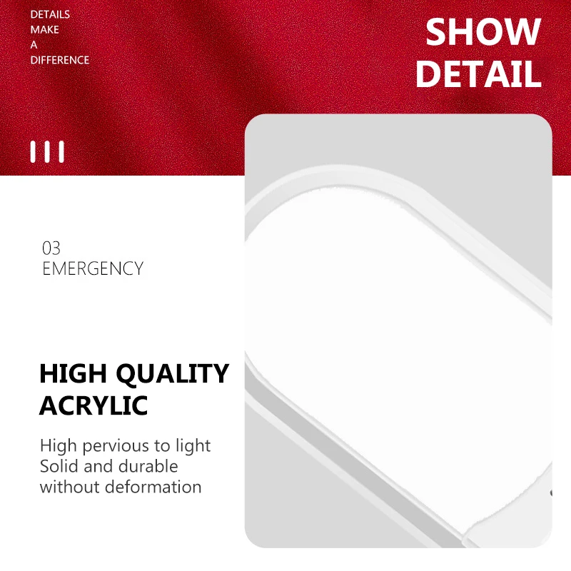 8W 12W Recessed Path Road Explosion Proof Stair Rechargeable White Voice Human Motion Sensor Photocell Emergency Wall Light