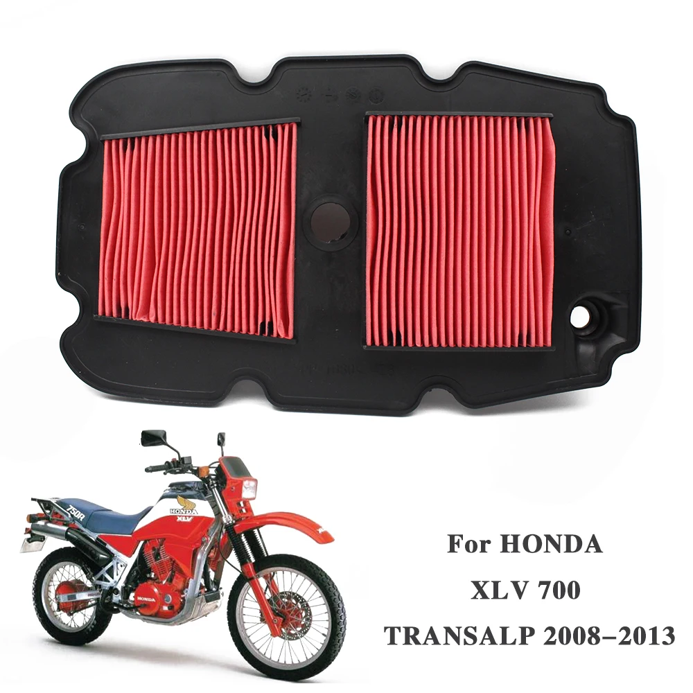 

Pokhaomin Motorcycle Air Filter Cleaner Oil Filtration Set for HONDA XLV 700 TRANSALP 2008-2013 2009 2010 2011 2012