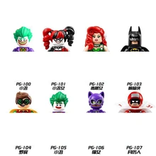 

Batman The Joker Harley Quinn Building Blocks Mini Plasticfigures Action Toy Figures Assemble Blocks Kid Birthday Gifts