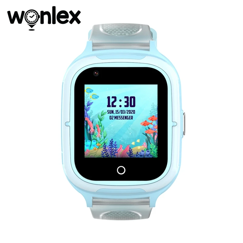 

Wonlex Smart Watch Mother Kids Two-way Connected Hour Phone GPS Tracker Android 4G KT23 Baby School SOS Anti-Lost Wrist Watches