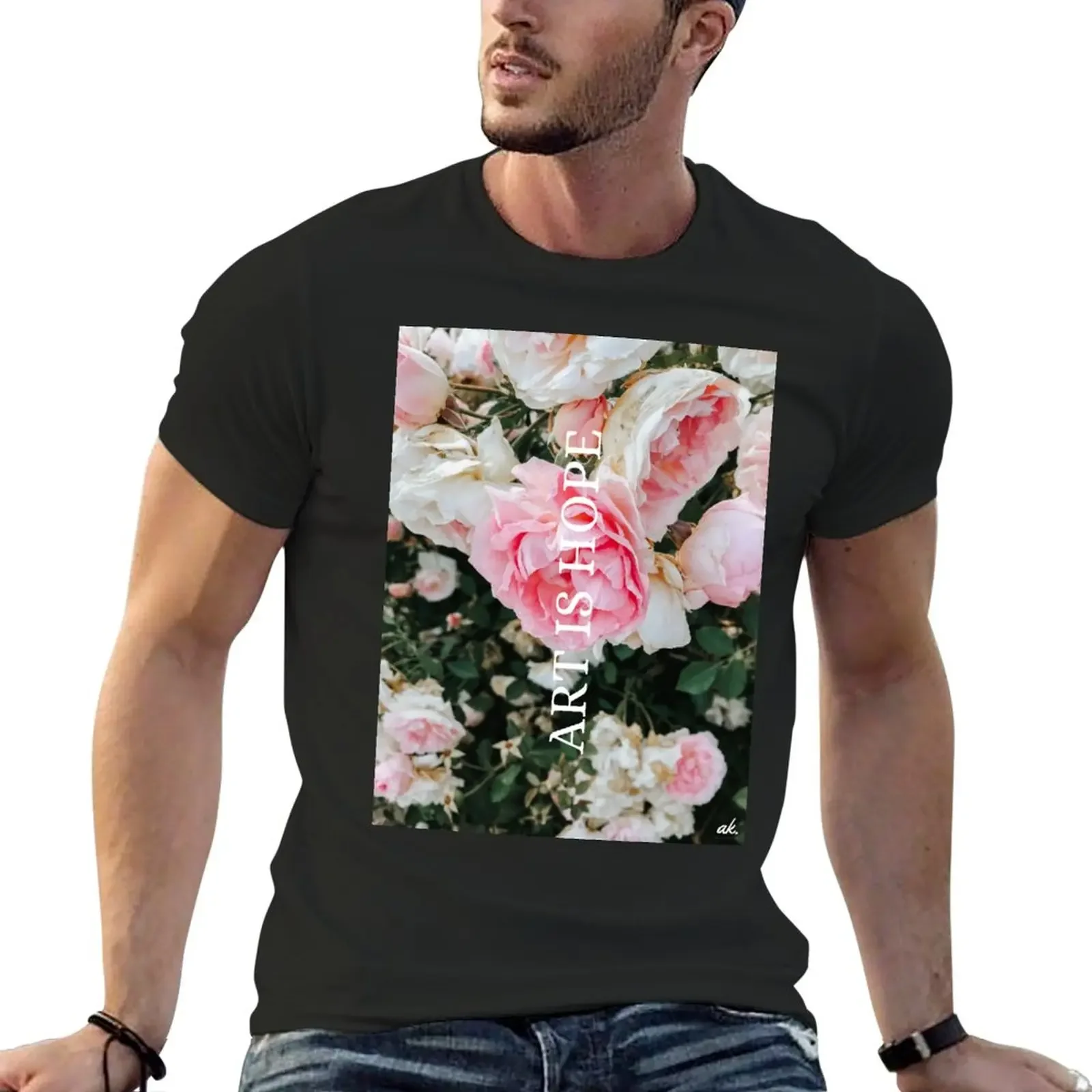 

Art is Hope II T-Shirt plus size tops sports fans kawaii clothes workout shirts for men