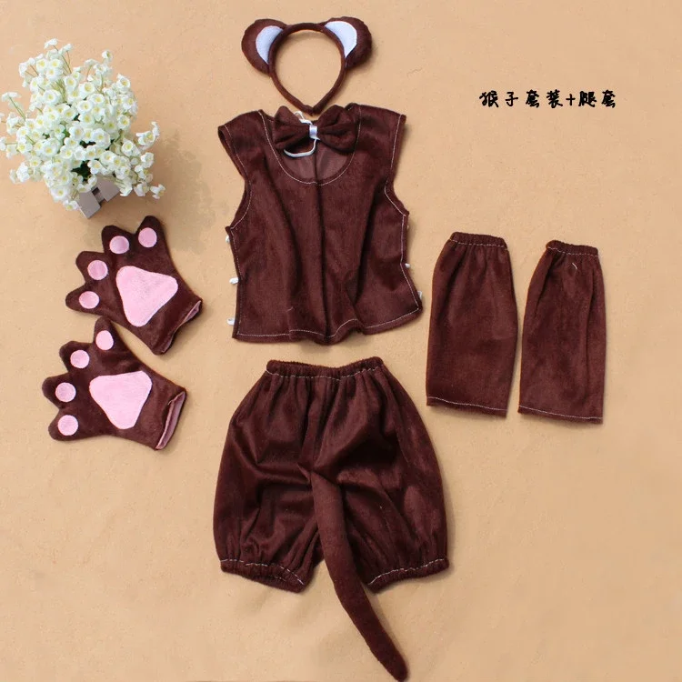 Costume Chat Pour Fille - Oreilles, Queue Et Gants - Pour Cosplay, Fêtes, Photos - Réglable Et Respirant