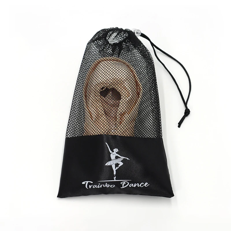 댄스 신발 보관 가방, 발레 신발, 부드러운 바닥 메쉬 가방, 핸드백 가방 파우치, 새틴 발레 신발 가방, 댄스 신발 파우치, 1PC