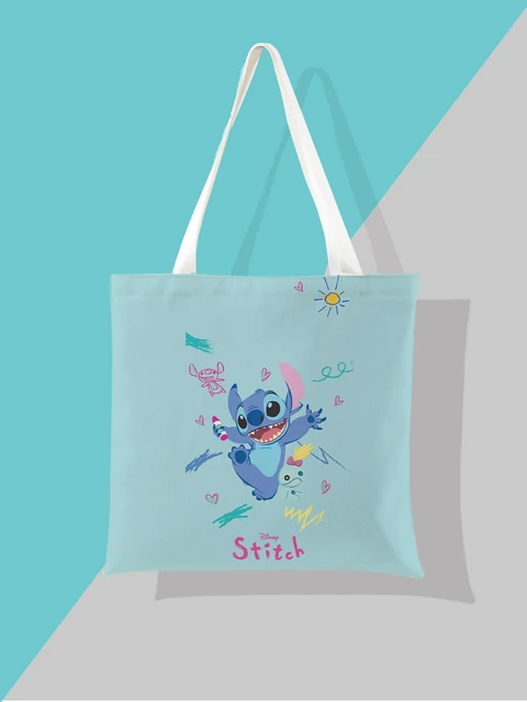 New Disney Shoulder Bags Cartoons Mickey Mouse Casual Canvas Women Shopping Bag Cute Anime Fashion Handbag Messenger Bag Gifts as12