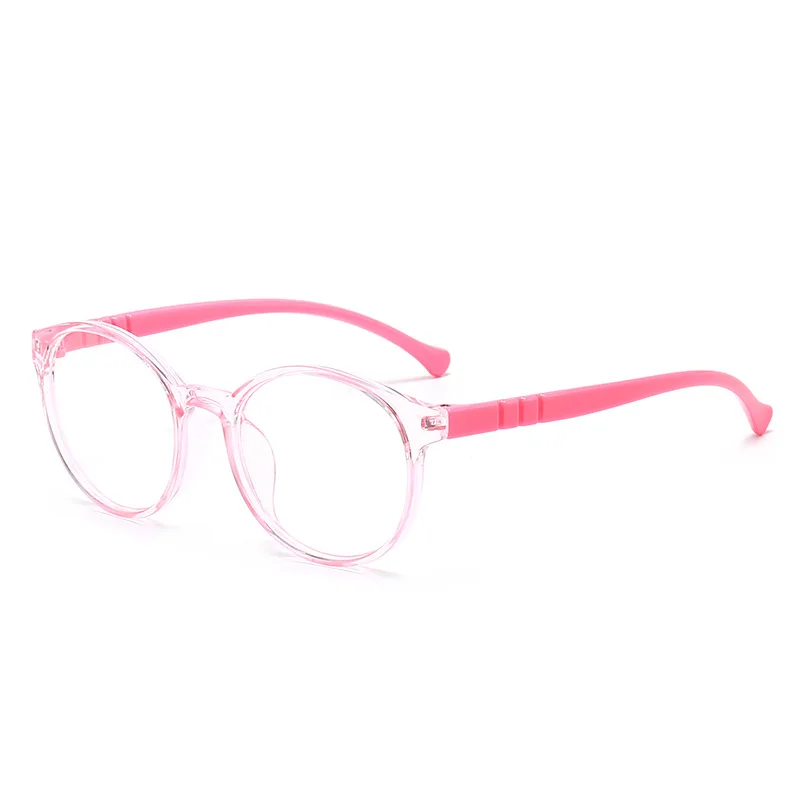 Children's Blue Light Blocking Glasses - Silicone Frame with Clear Lenses for Safety and Comfort