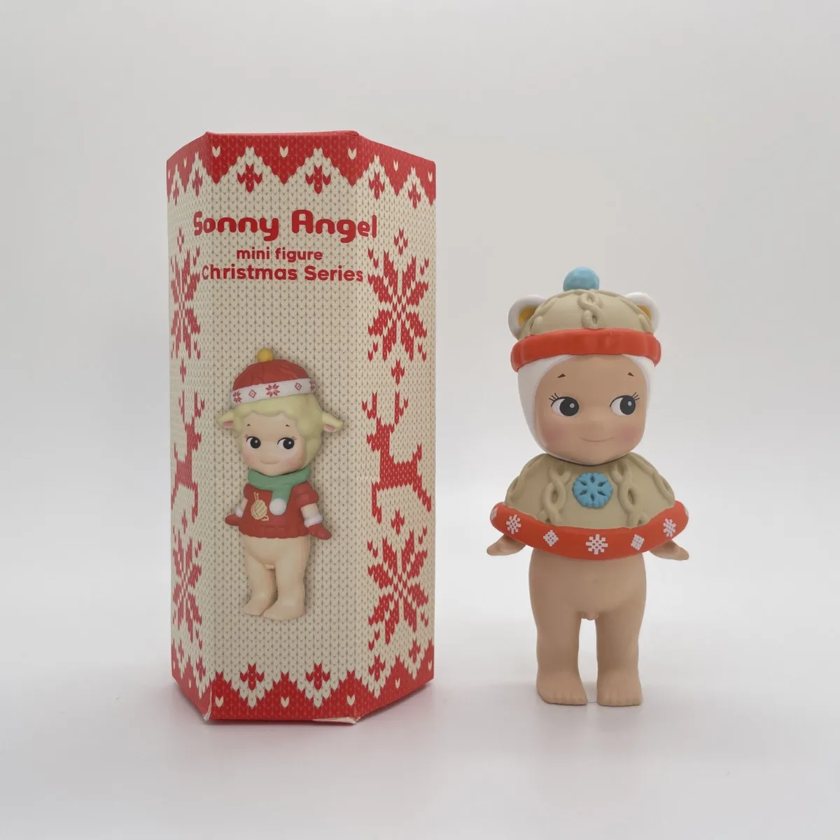 Sonny Angel Mini Figür 2019 Noel Serisi Kör Kutu Yün Koyun Ren