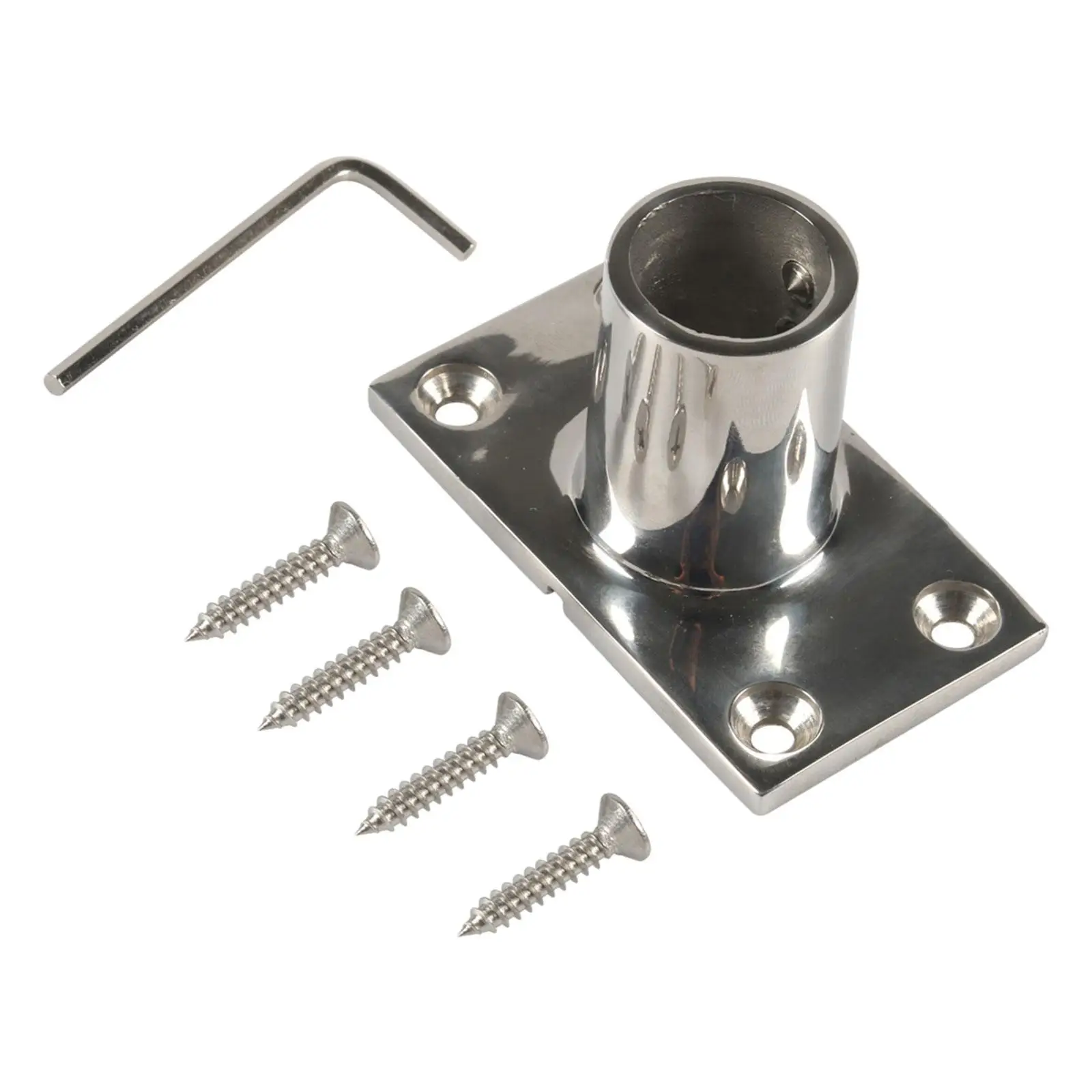 

Marine Boat Hand Rail Fittings Hand Rail Fitting Tube Connector Stainless Steel Boat Hand Rail Fitting for DIY Projects