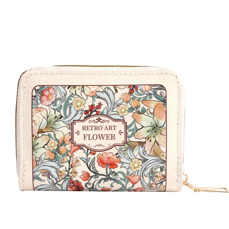 Credit Card Bag Women Exquisite Compact Multi-card Large Capacity 9/18 Slots Retro Document Storage Wallet New Coin Wallet