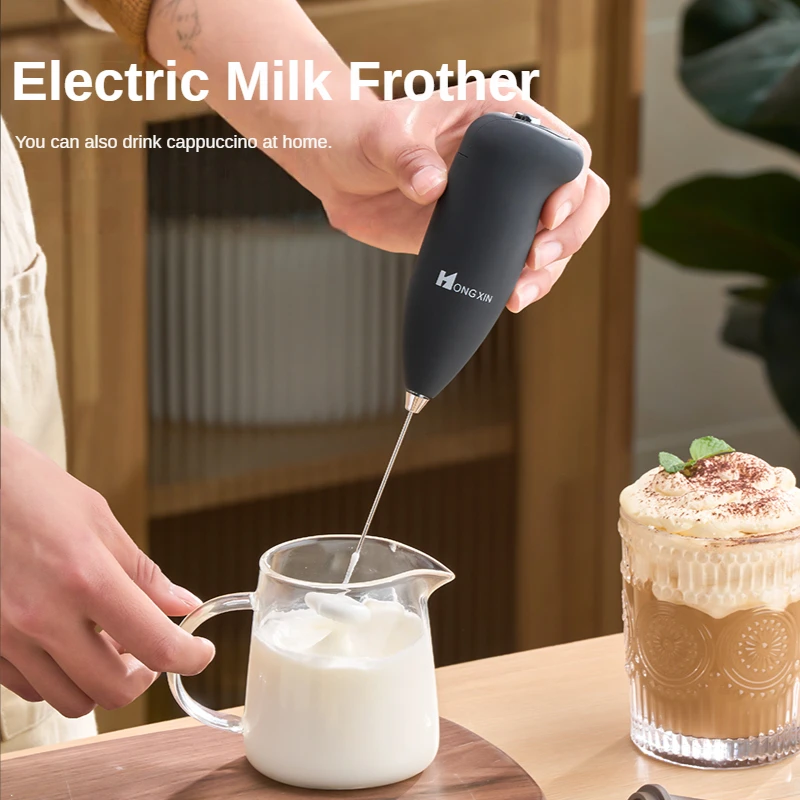 Mini Electric Whisk Foamer Blender Wireless Coffee Whisk Mixer Handheld Egg  Beater Cappuccino Frother Mixer Kitchen Whisk Tools