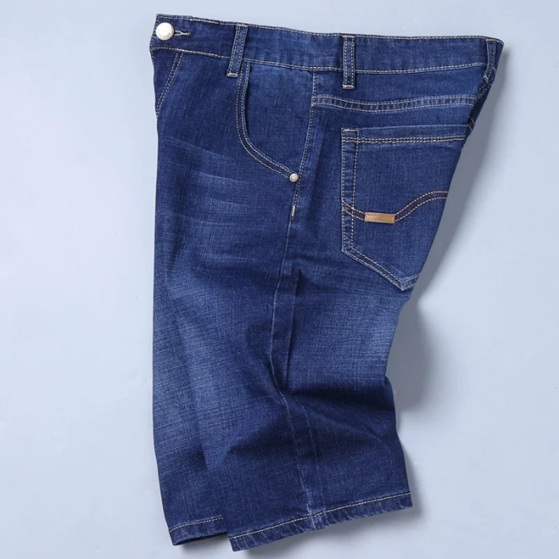 Wholesale 2022 Fashion Denim Jeans Men's Summer Thin Section Trend Loose Straight Casual Summer Korean Brand Wild Long Pants