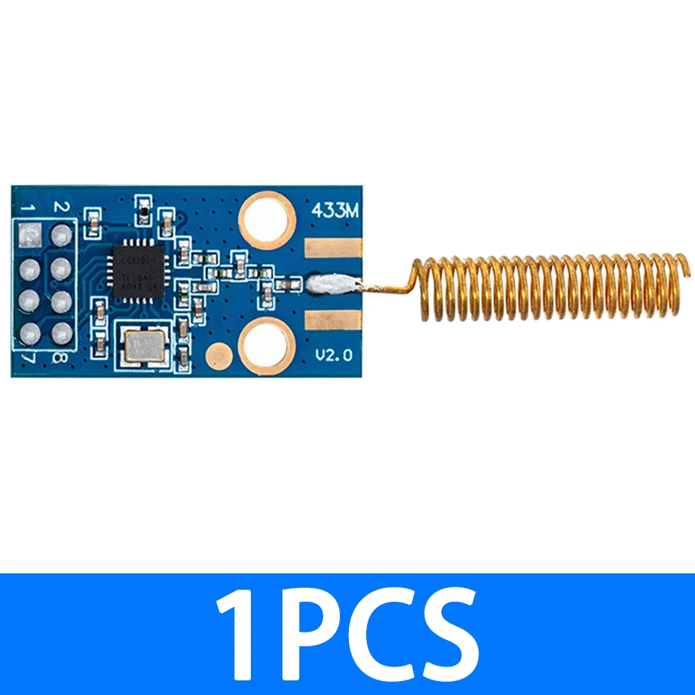 5 Pièces Module Sans Fil CC1101 868MHz Avec Antenne - Transmission Longue Distance - Neuf