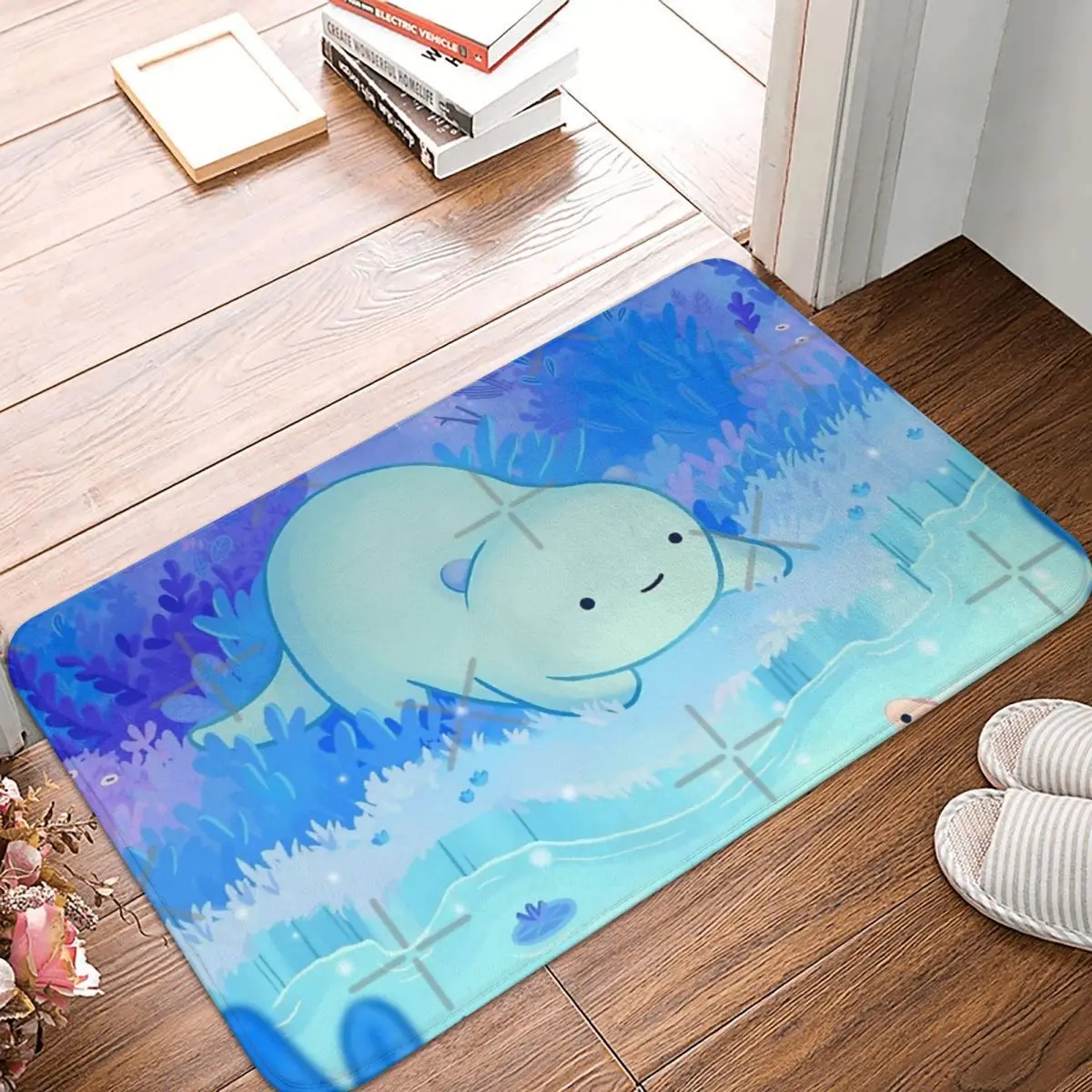 

Spirit Stream Mochi 40x60cm Carpet Polyester Floor Mats Mats Personalized Bathroom Gifts