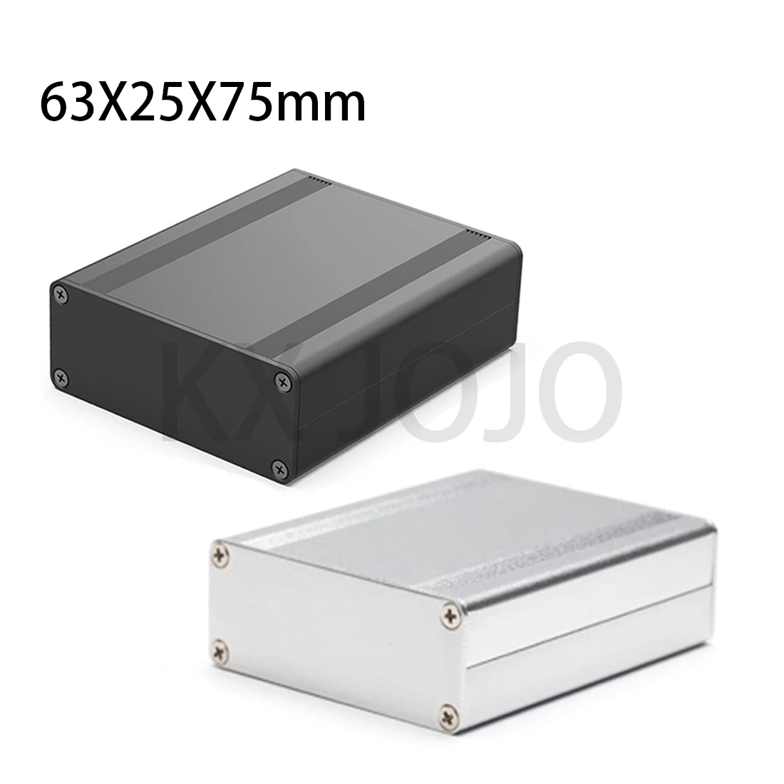 알루미늄 인클로저 분할 실버 블랙 블루 방수 상자, 전자 높이 20-40mm, 1 개