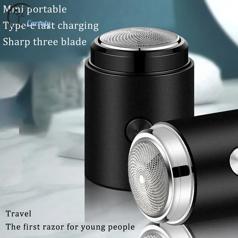 

Electric Mini Shaver Travel Shaver Pocket Size Portable Electric Razor for Men Outdoor Smart Battery Tool
