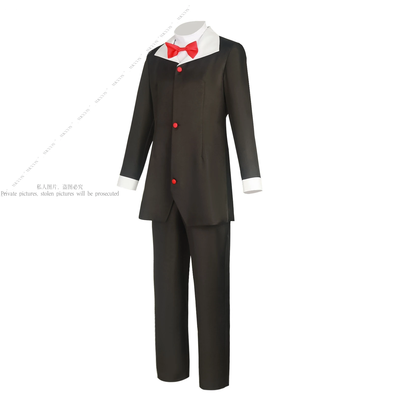 Anime Husk Cosplay Kostüm Wig Perücke Gloves And Claw Assembled Hazbin Cosplay Hotel Daemon Suit Prop Woman Man Set 17