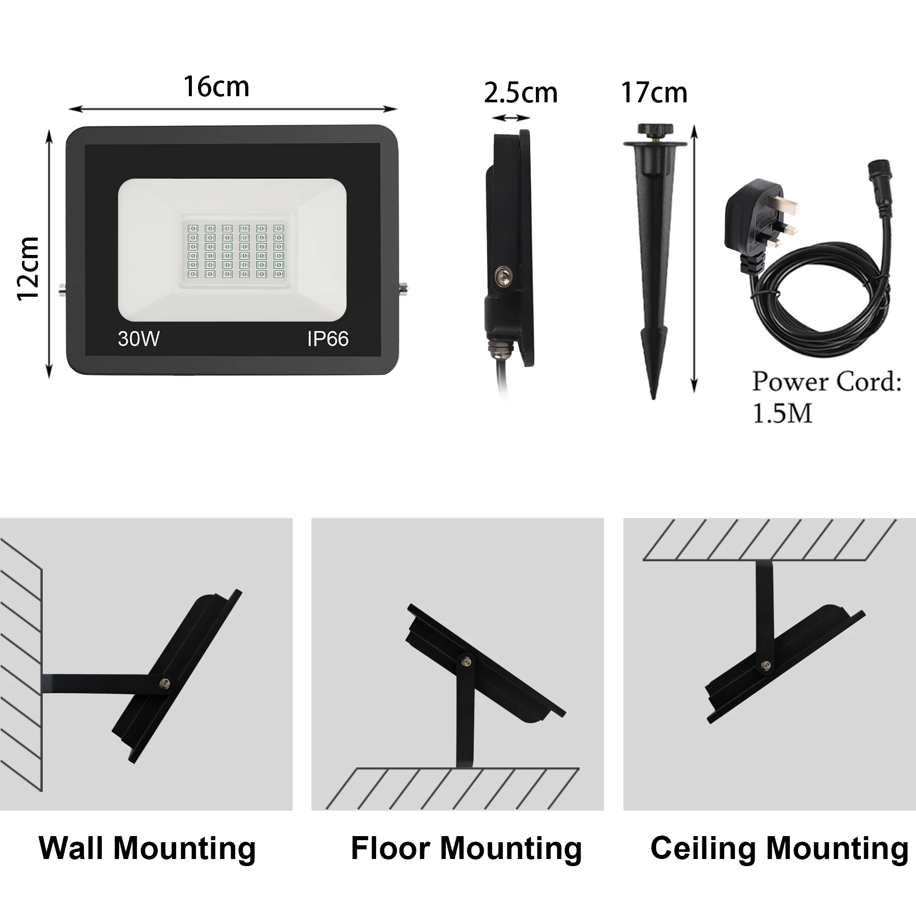 1PC/2PCS 30W LED UV Black Lights IP66 Stage Blacklight Ultraviolet Flood Effect Light for Halloween Xmas Dance DJ Disco Party led flood light uv floodlight
