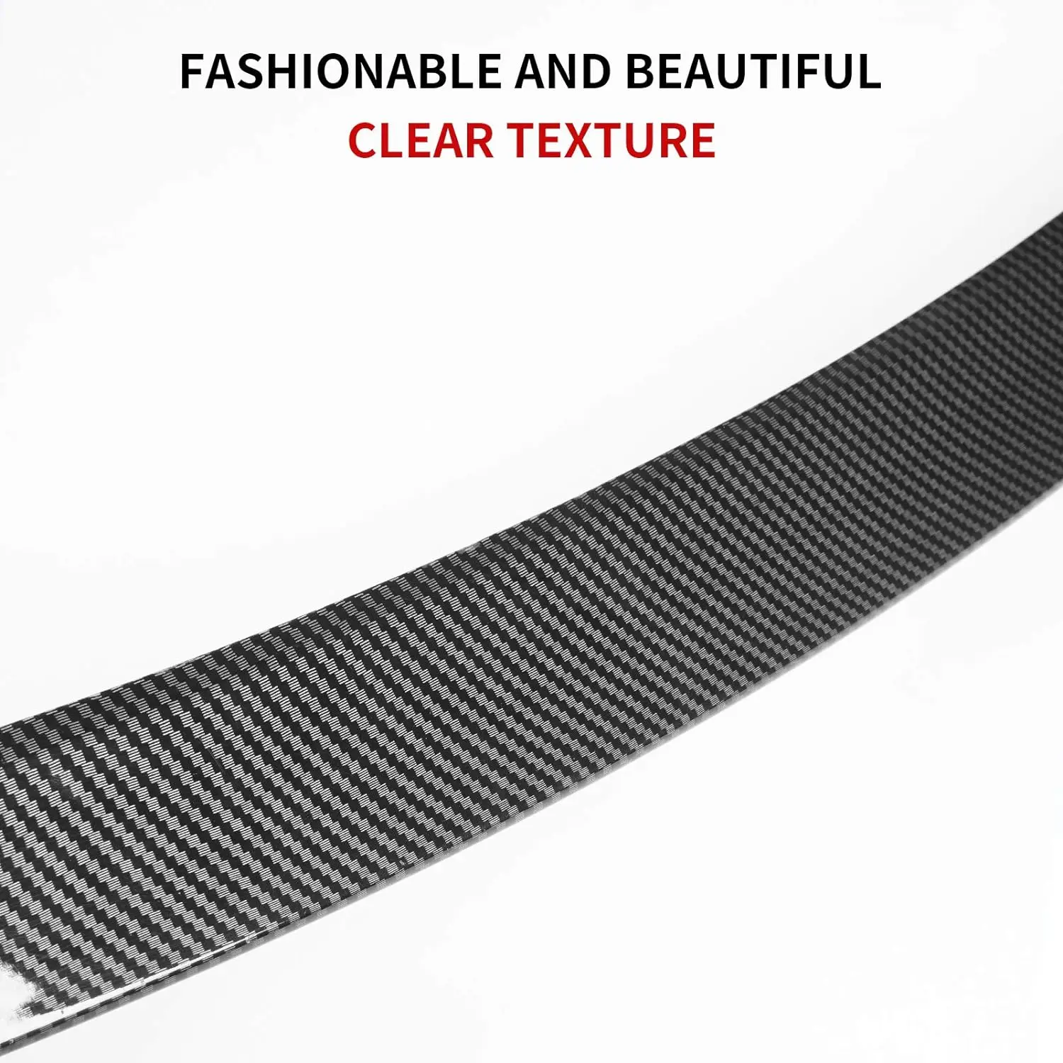 Car Rear Wing Spoiler For Tesla Model 3 Performance Original Trunk Wing ABS Black Carbon Fiber Tesla Model 3-Accessories