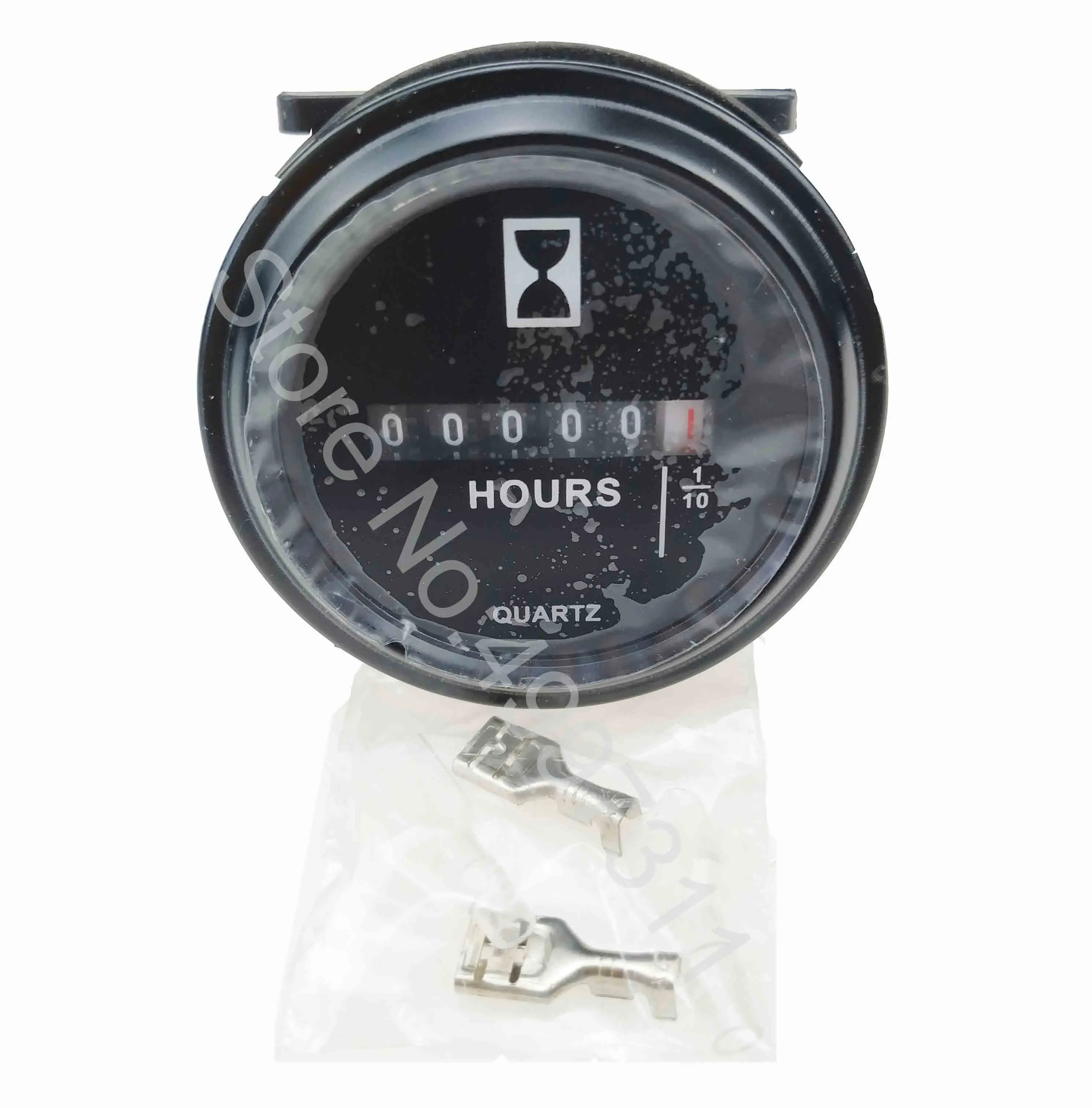SH1 12V/24V/36V Digital Hour Meter Counter Quartz Timer Hourmeter