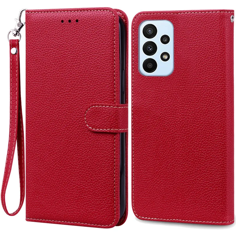 Luxury Leather Wallet Flip Case - Premium Protection & Style