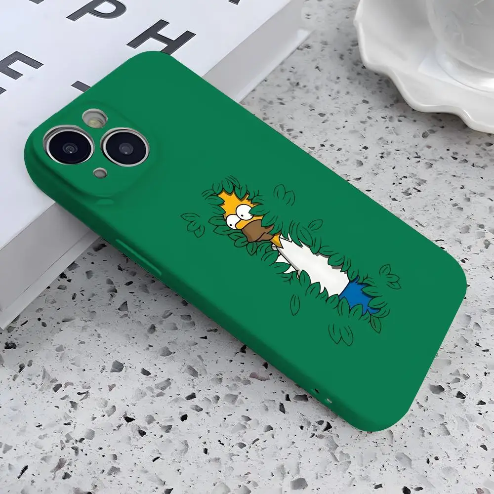 Whimsical Cartoon Simpsons Phone Case | All-Inclusive Tough Personalized Cover