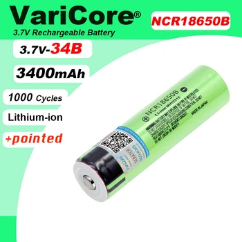VariCore NCR18650B 3400mAh Pointed Battery
