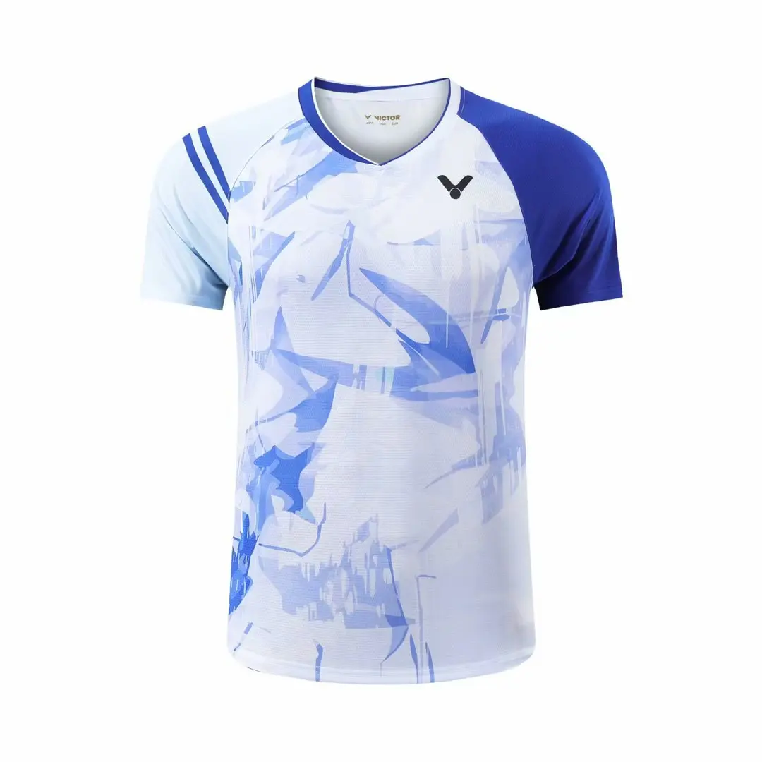 New Badminton Jersey Men's and Women's Competition Jerseys Quick Drying Breathable Children's Summer Sportswear T-Shirt