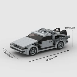 High - Performance Sports Car Building Block Set - Perfect for Enthusiasts of All Ages (10227)
