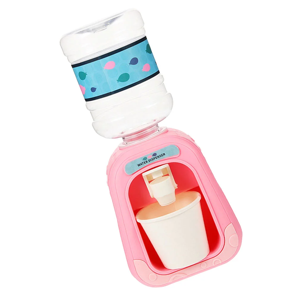 

Mini House Water Dispenser Model Models Cute Decor Small for Desk Miniature Fountain Plaything Decorations Home