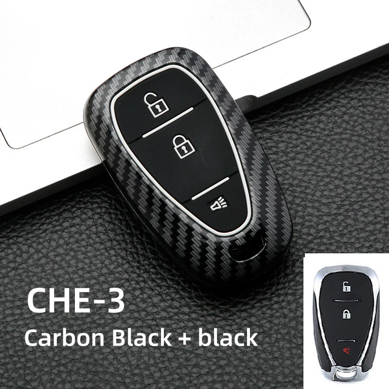 Carbon Fiber Car Key Case Key Cover