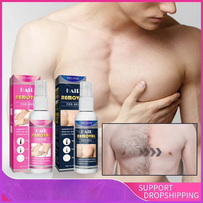 

Hair Removal Spray Non-Irritating Gentle Hair Growth Inhibitor Painless Depilatory Cream Sprays Armpit Legs Arms for Man Women