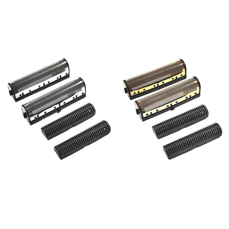 

Сменные аксессуары для бритвы, сетка для резака + головка для резака для Andis 17260, Моющиеся 3D умные плавающие лезвия для бритья, золото