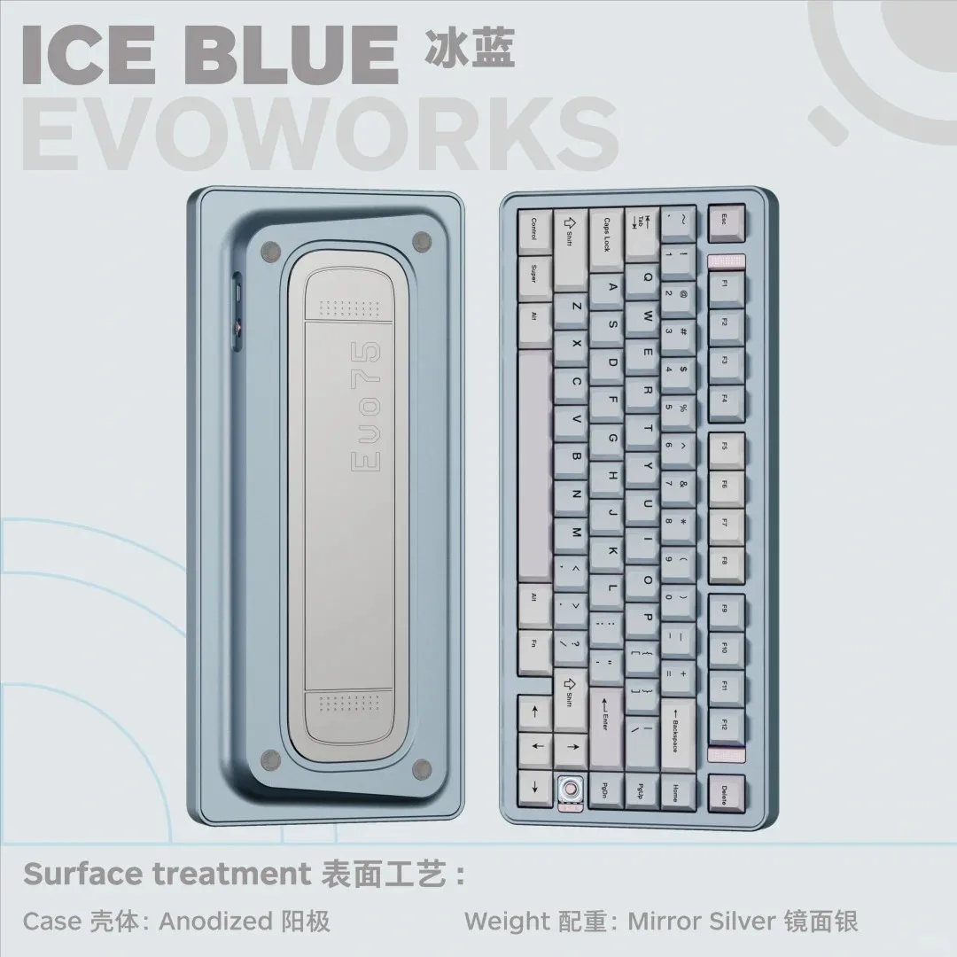 [美品] EVOWORKS EVO75 メカニカルキーボード 予約注文] Evoworks Evo75 75% メカニカルキーボード – Keebz N Cables