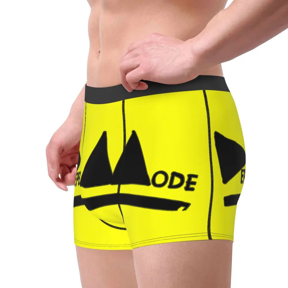 Custom Electronic Rock Depeche Cool Mode Boxers Shorts Men Briefs Underwear Cool Underpants