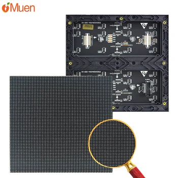 P3 실내 LED 디스플레이 모듈, 풀 컬러 LED 디스플레이, SMD RGB 64x64 픽셀, 192x192mm, 1/32 스캐닝