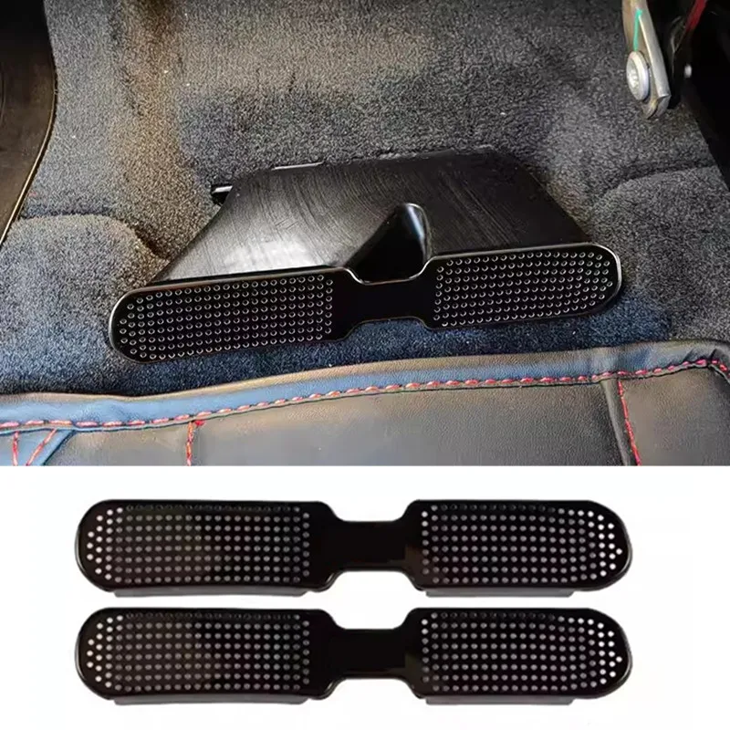 

Car Seat Under Air Vent Cover stainless steels Air Conditioner Vent Dust Cover For BMW X5 G05 2019-2023 Auto Accessories