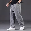 Big Size Jeans Men Large Size Jumbo Long Loose Pants Plus Size Loose Jeans Men 6