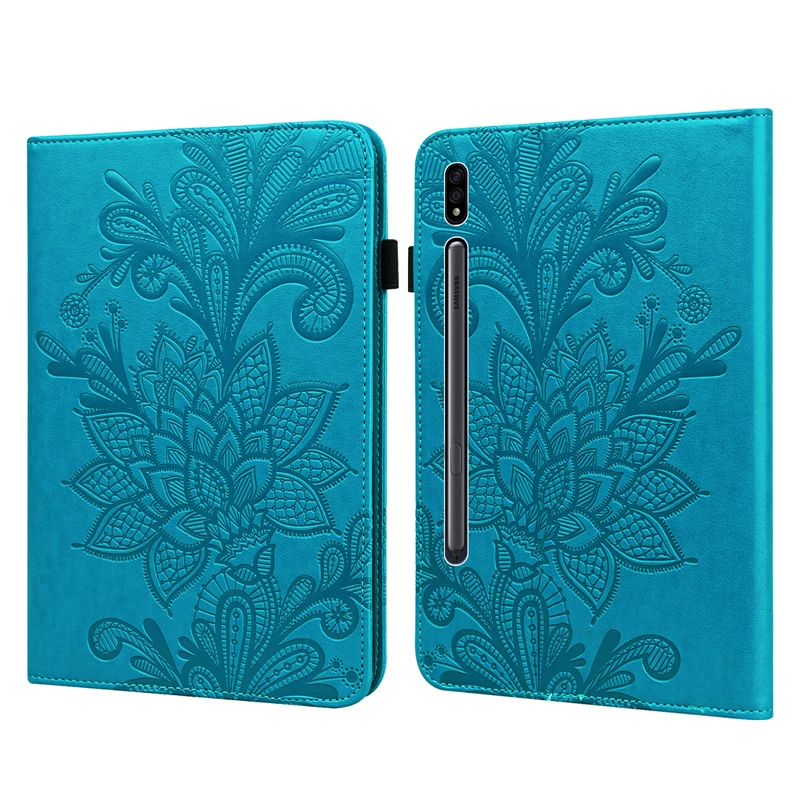

Case For Samsung Galaxy Tab S7 S8 SM-T870 T875 T876B Case PU Leather Wallet Cover Case
