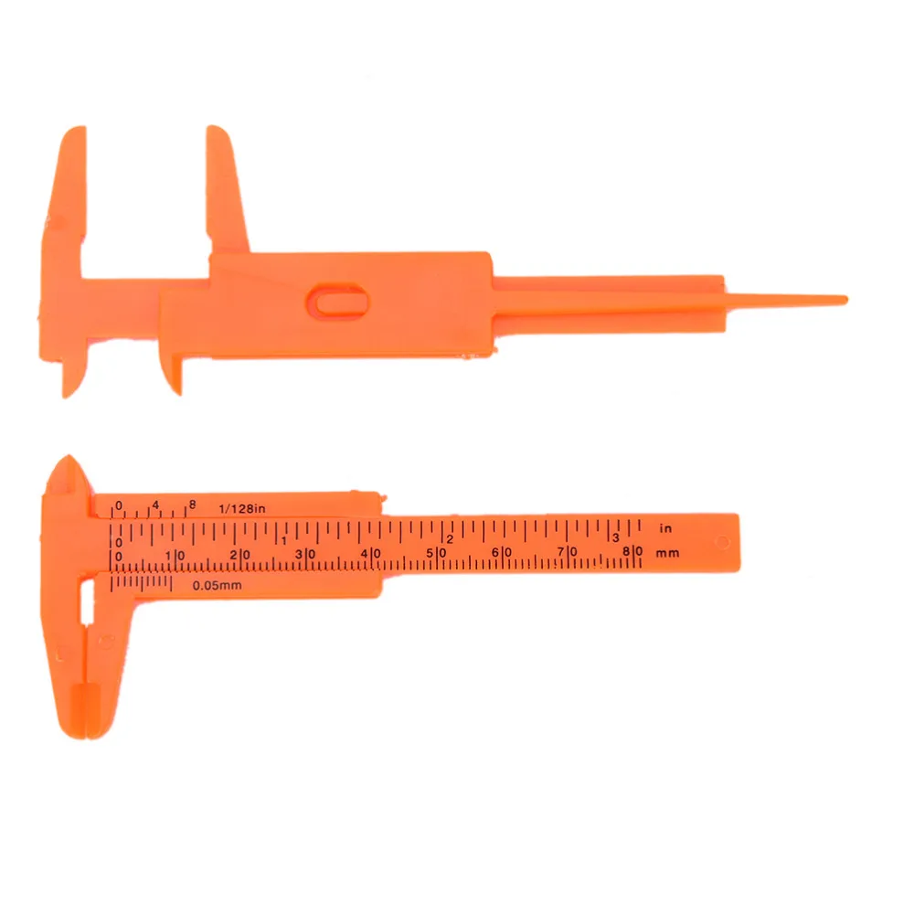 

Vernier Caliper Mini Vernier Calipers 1 Mm/mini Ruler 80MM Length Micrometer Gauge S Plastic Measuring Tools