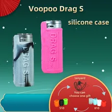 Silicone case for  Voopoo Drag S  protective soft rubber sleeve shield wrap skin shell 1 pcs but no e-cigarette