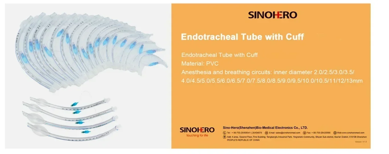 17Pcs Veterinary Endotracheal Tube Veterinary Equipment 2-10mm Endotracheal Tube