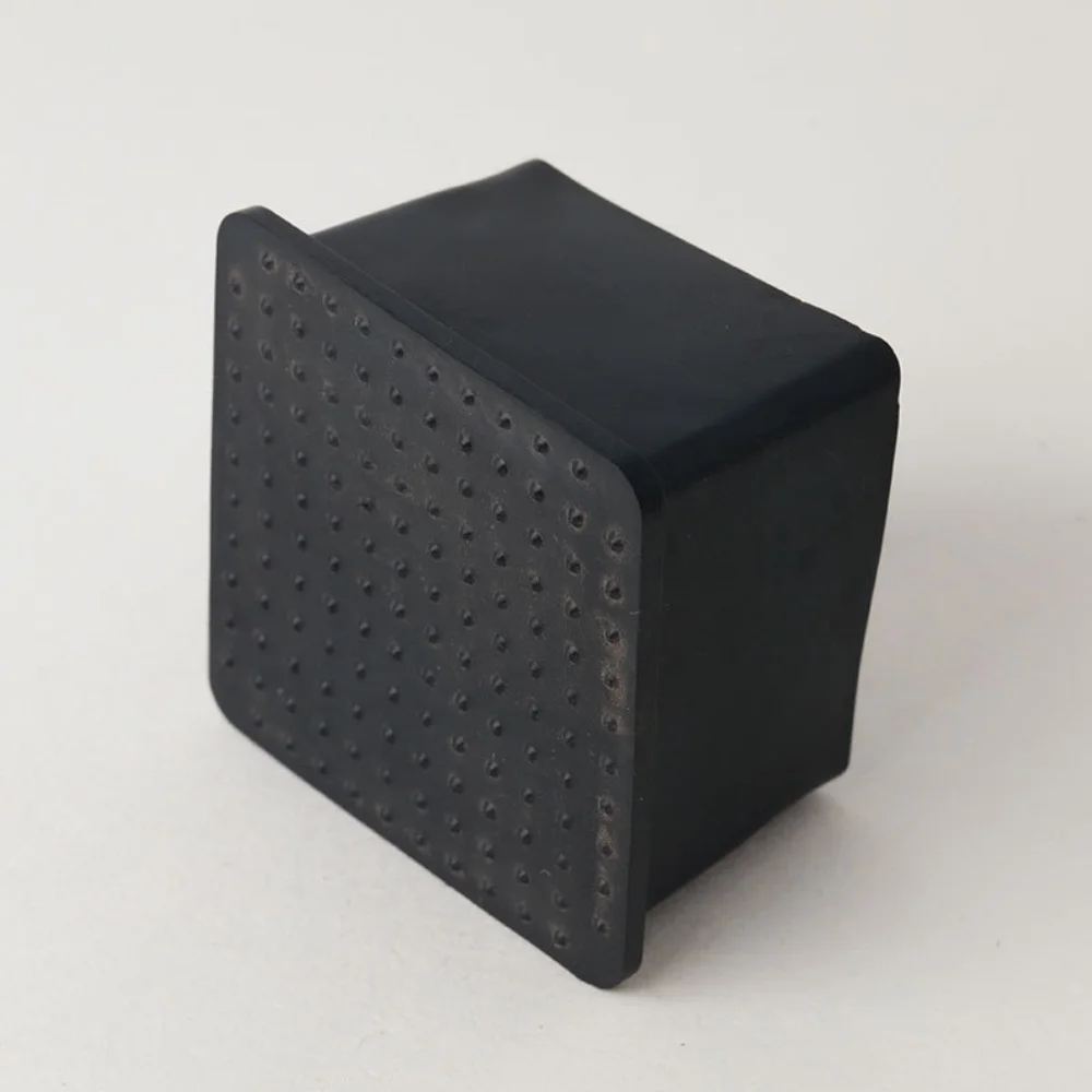 Description Picture 6 of item14-Pack Black Square Pvc Soft Rubber Tube Plugs - 60X60Mm Dust Seal End Caps For Pipes, Bolts & Furniture Protection