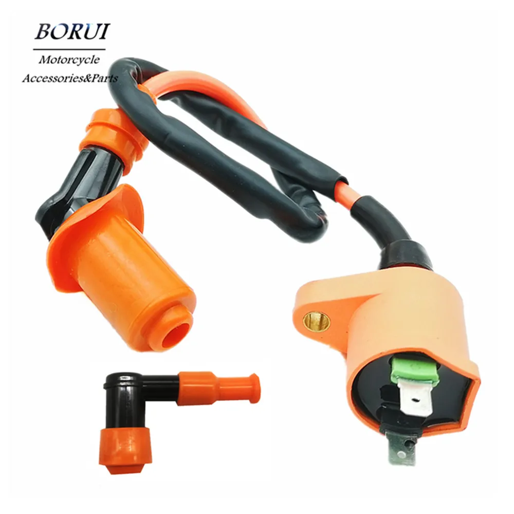 Motorcycle Ignition Coil System Unit For GY6 50 60 80 100 125 150CC ATV Quad Pit Bike Kymco Scooter Moped motorcycle ignition coil,moped ignition coil