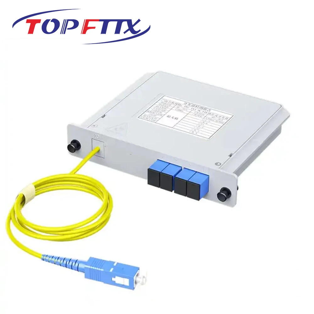 Accepted SC/UPC LGX PLC Splitter 1X2 1X4 1X8 1X16 1X32 With Cable, Field Installation ODN Optical Splitter