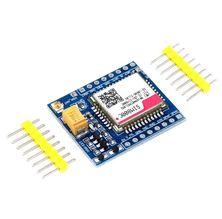 

SIM800C GSM GPRS модуль 5 В/3,3 в TTL макетная плата IPEX с Bluetooth и TTS для Arduino STM32 C51 Новинка
