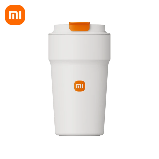 Xiaomi Thermos Brand Coffee Mug Travel Solid Color Silicone Coffee Cup  Stainless Steel Water Bottle Stanley Thermal Mug - AliExpress